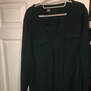 Rock and republic xxl green Henley